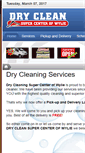 Mobile Screenshot of mydrycleaningdelivered.com